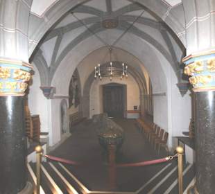 Blick in die Taufkapelle