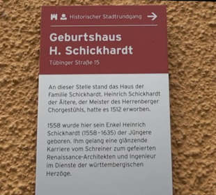 Geburtshaus Heinrich Schickhardt