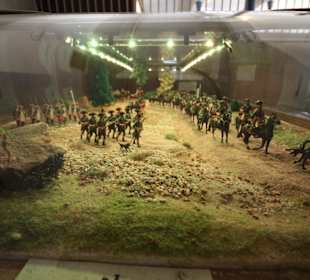 Exponate im Marstall Museum