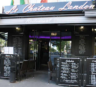 Der Eingang zum Restaurant