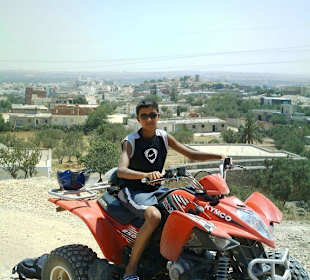 Un des loisirs possibles, le quad