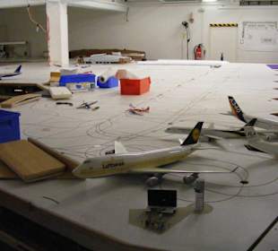 Aktuelle Baustelle Flughafen