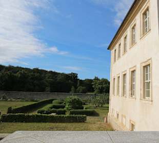 Blick in den Klostergarten