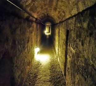 In den Wehrgängen der Festung Rosenberg