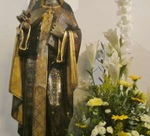 In der Wallfahrtskirche St. Hildegard in Eibingen