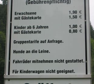 Eintrittspreise