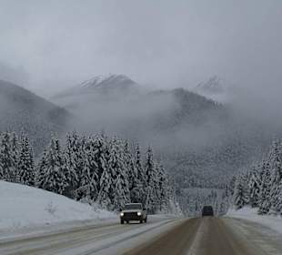 Auf dem Trans Canada Highway Richtung Golden
