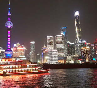 Pudong bei Nacht