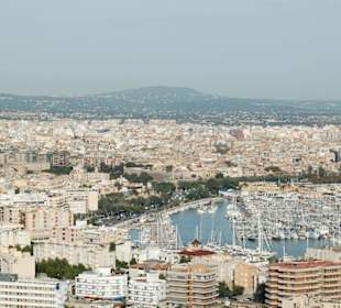 Ausblick vom Castell de Bellver