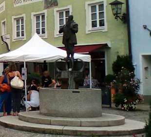Lautenmacherbrunnen in Füssen