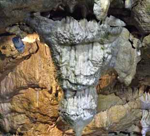 Ein uralter Stalagtit