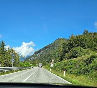 Umleitung z.Plöckenpass Tolle Landschaft