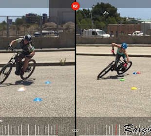 Videoanalyse beim professionellen Fahrtechnikkurs