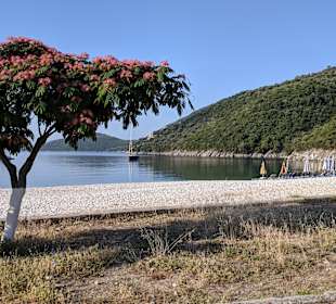 Strand Poros-Stadt