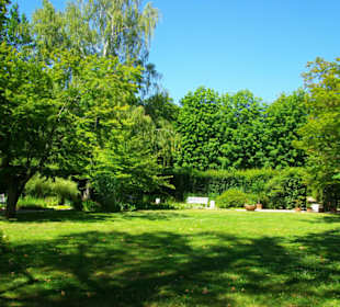 Ruhebereich im Schlossgarten