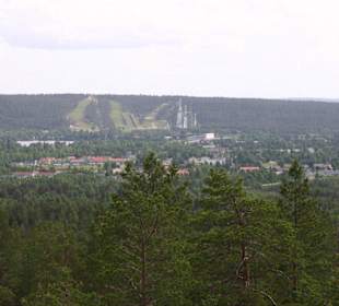 Aussichtsturm am Santa Park