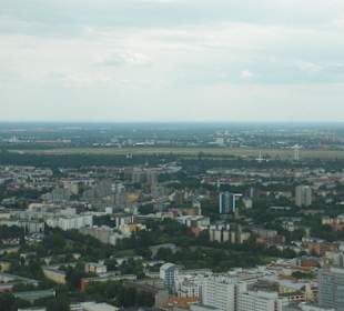 Blick vom Fernsehturm auf Berlin
