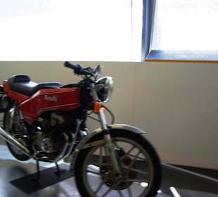Im Museum Motorradausstellung