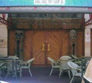 Coole Bar ganz in der Nähe des Hotels Kaktus Playa