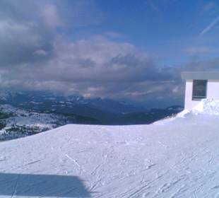 Ausblick von der Steinplatte