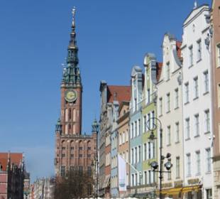 Langer Markt: Blick Richung Rathaus