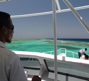 Aus sicht des Kapitän - Schnorchel-Stopp
