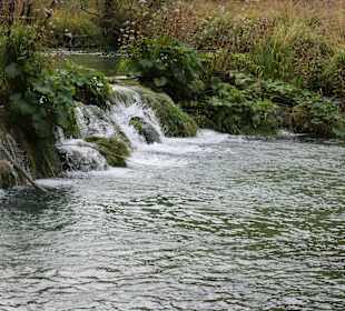 Bei den Plitvicer Seen