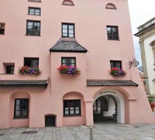 Außenansicht des Spielzeug- und Stadtmuseums