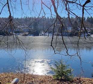 Kurpark mit Teich, ein schöner Rundgang 