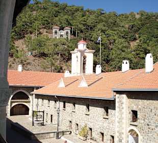 Man kann zum Glockenturm wandern