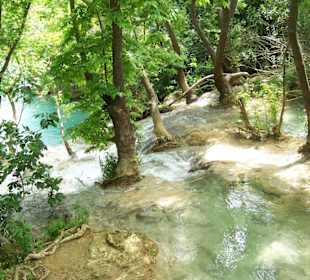 Blick auf den Flusslauf