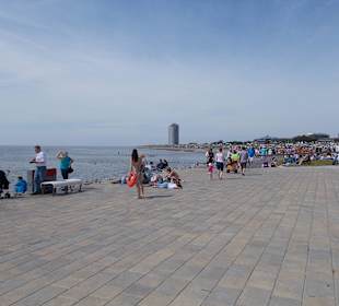 Am neuen Strand von Büsum 