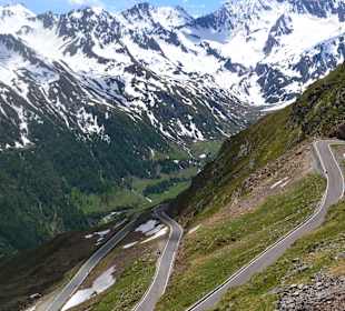 Zjeżdżając z Timmelsjoch :)