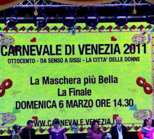 Kostüme-Masken-Show Venedig 2011