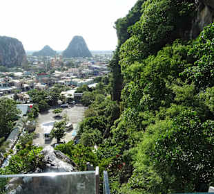 Blick von der Bergstation