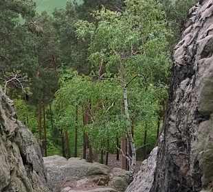 Blick von der Teufelsmauer