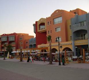 Teil der neuen Marina in Hurghada