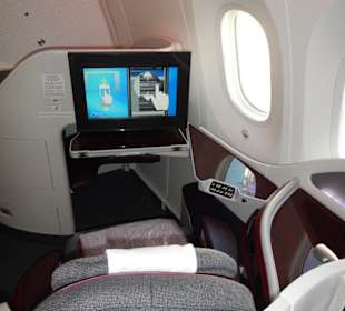 Qatar Airways, Boeing 787, Business Class