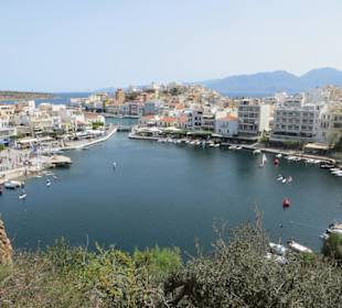 Von hier gibt es den besten Ausbick auf den Hafen
