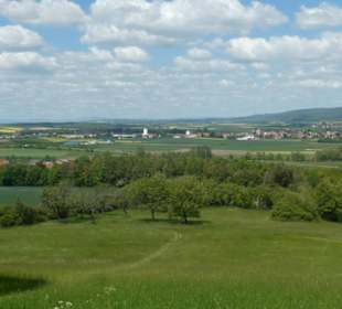 Eindruck vom Spaziergang Ostheimer Streifberg-Tour