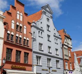 Giebelhäuser sehr schön restauriert