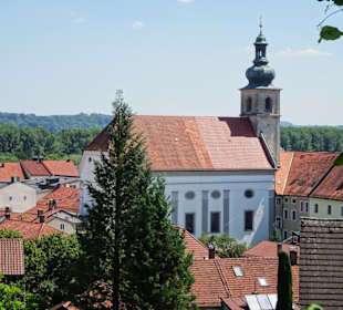 Außenansicht der Klosterkirche Allerheiligen