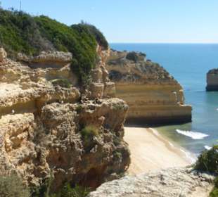 Klippenwanderung bei Praia da Mesquita (Oeste)