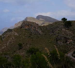 Auffahrt zum Kloster Ermita de Betlem / Aussicht
