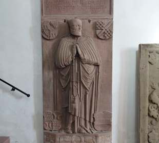 Epithaph in der Wallfahrtskirche Mespelbrunn