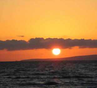 Sonnenuntergang im Februar 2015