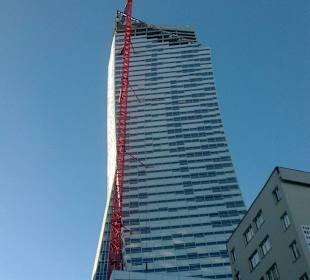 Wieżowce w Warszawie.