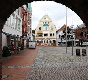 Blick auf den Marktplatz