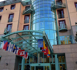 Eingangsbereich Hotel-Kaffeehaus