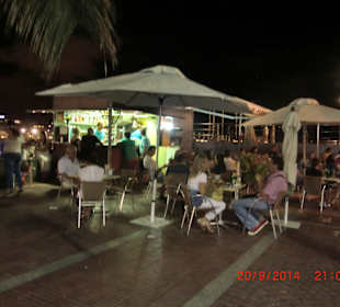 Bar am Ende vom Canteras Strand